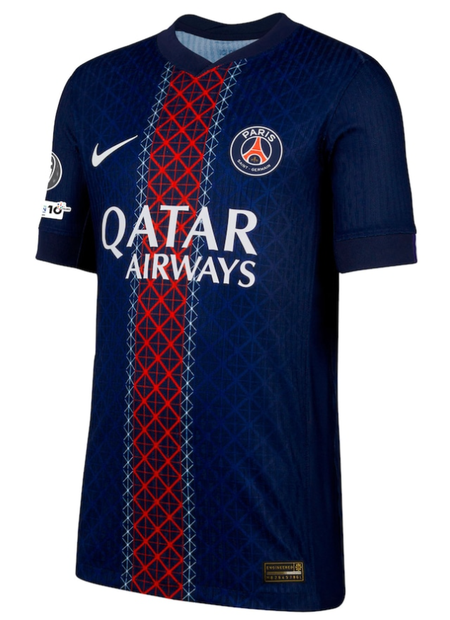 PSG Home Player Version Jersey 2025/26