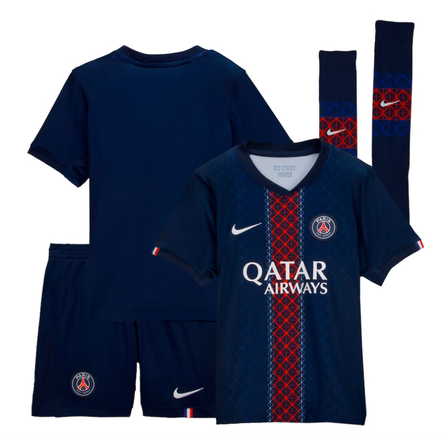 Psg Home Kit Kids 2025/26