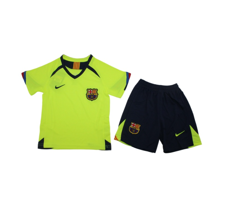 Barcelona Classic 2005-06 with Messi 30 Kids KIT