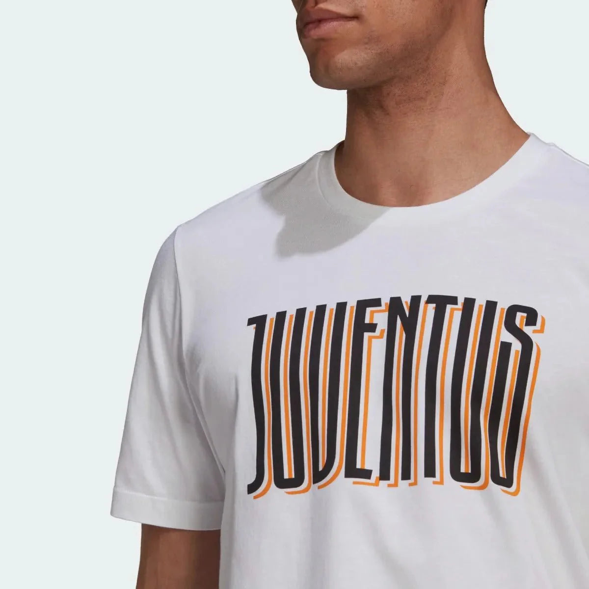 Juventus 2021-22 Street Graphic Tee - White-Black-Orange
