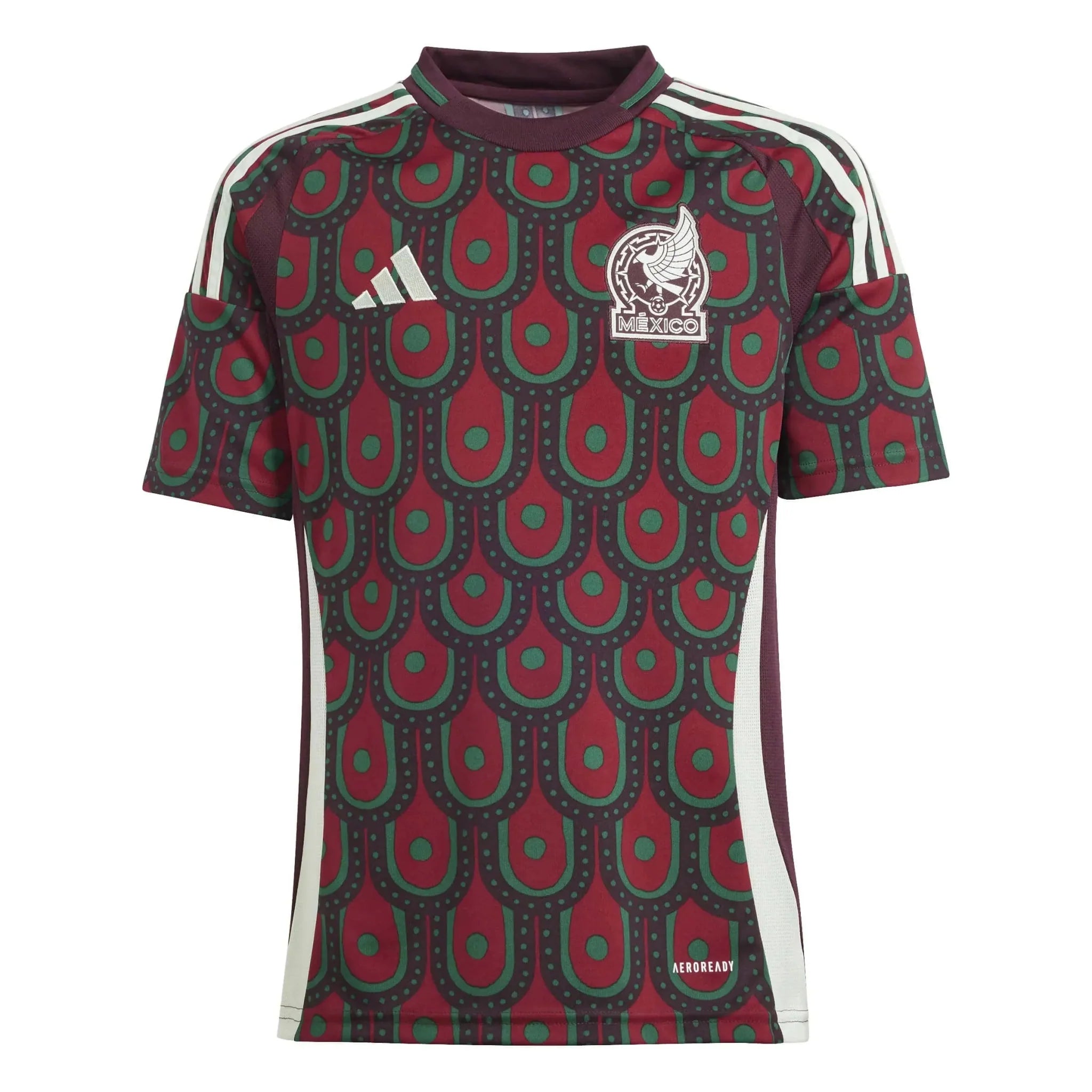 Mexico 2024-25 Youth Stadium Home Jersey