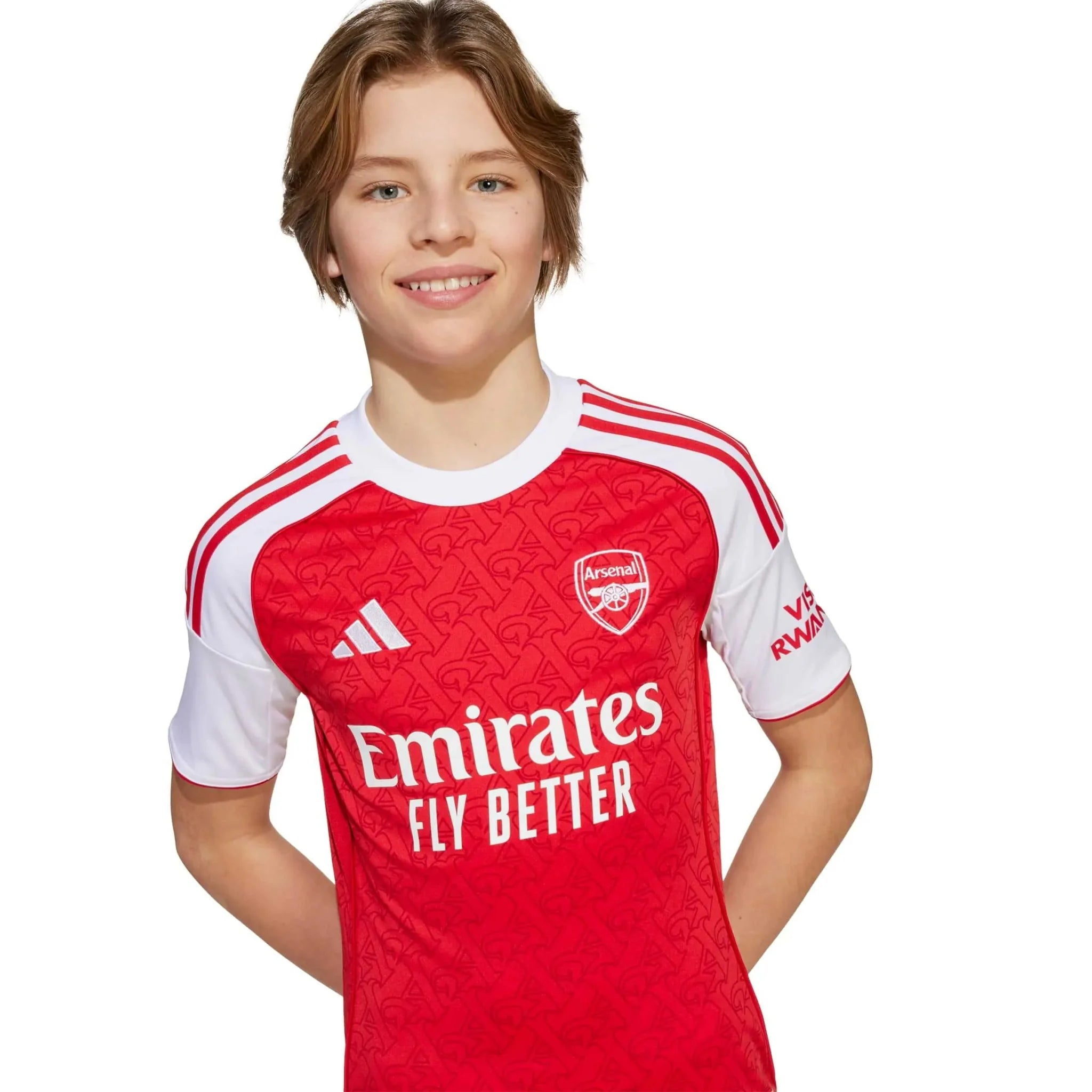 Arsenal 2025-26 Youth Stadium Home Soccer Jersey