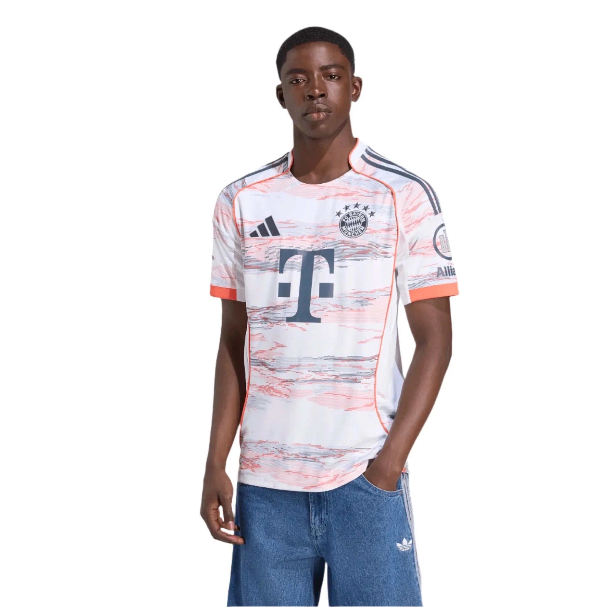Bayern Munich 2025-26 Men's Stadium Away Soccer Jersey