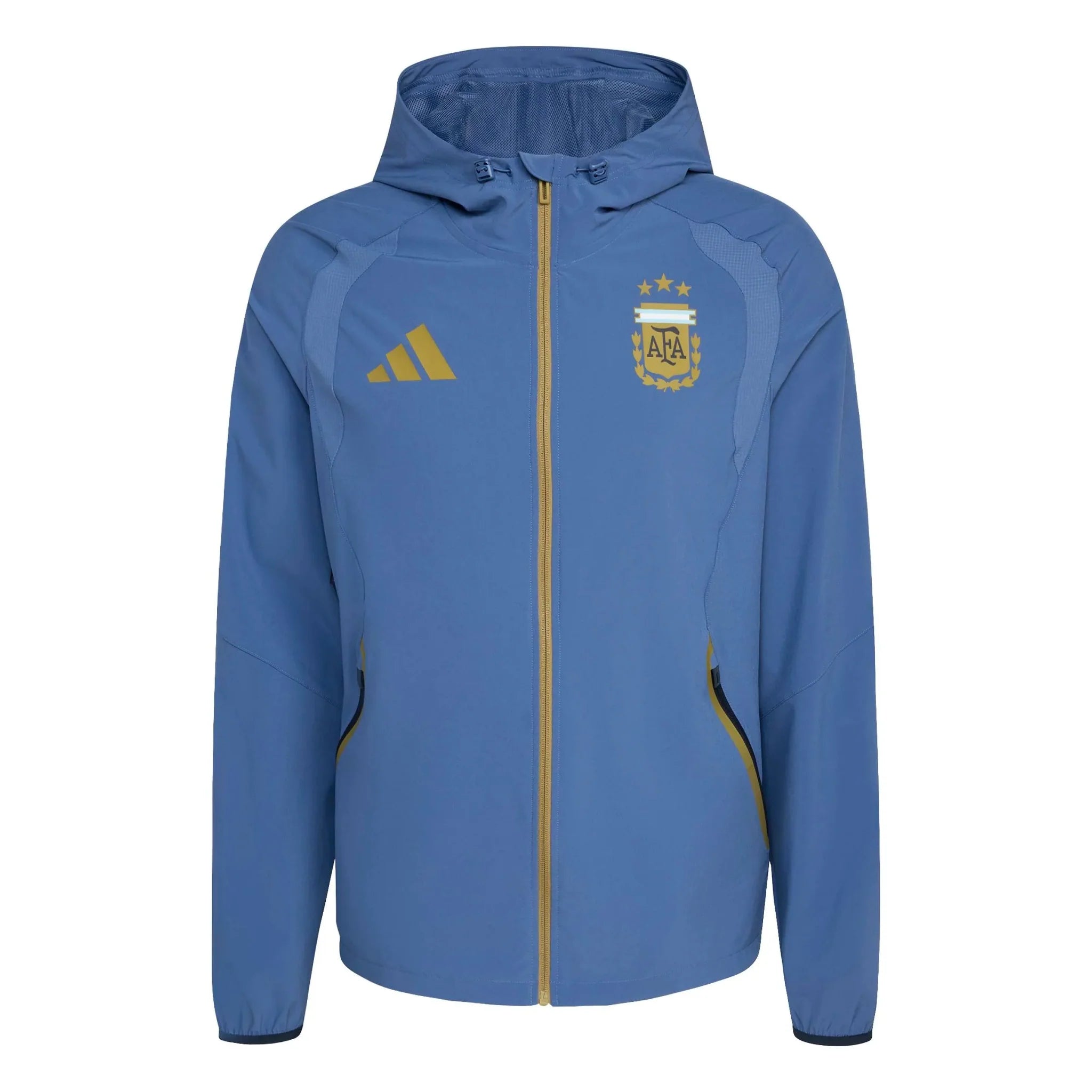 Argentina 2026 Men's Tiro Travel Full Zip Windbreaker