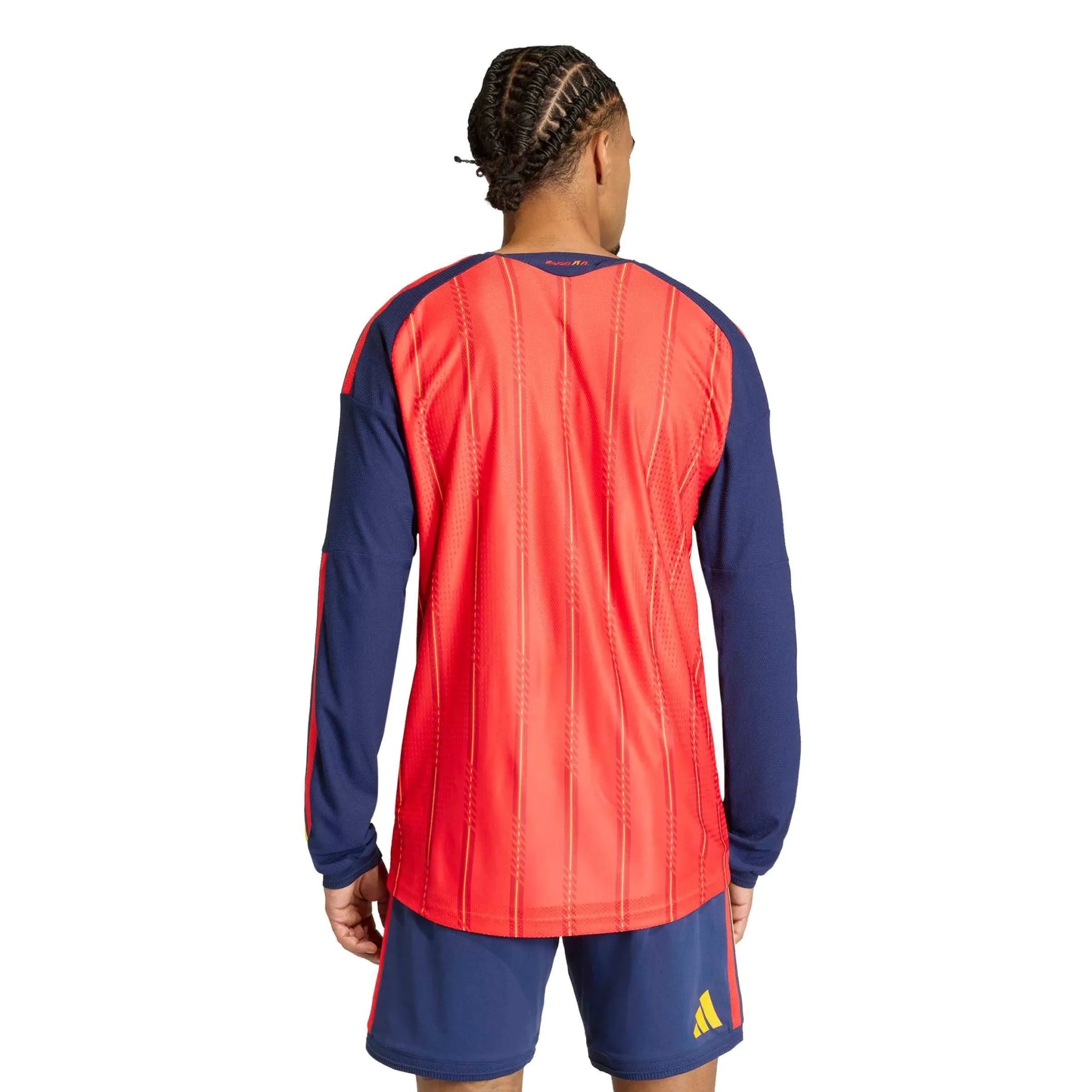 Spain 2026 Men's Home Long-Sleeve Soccer Jersey