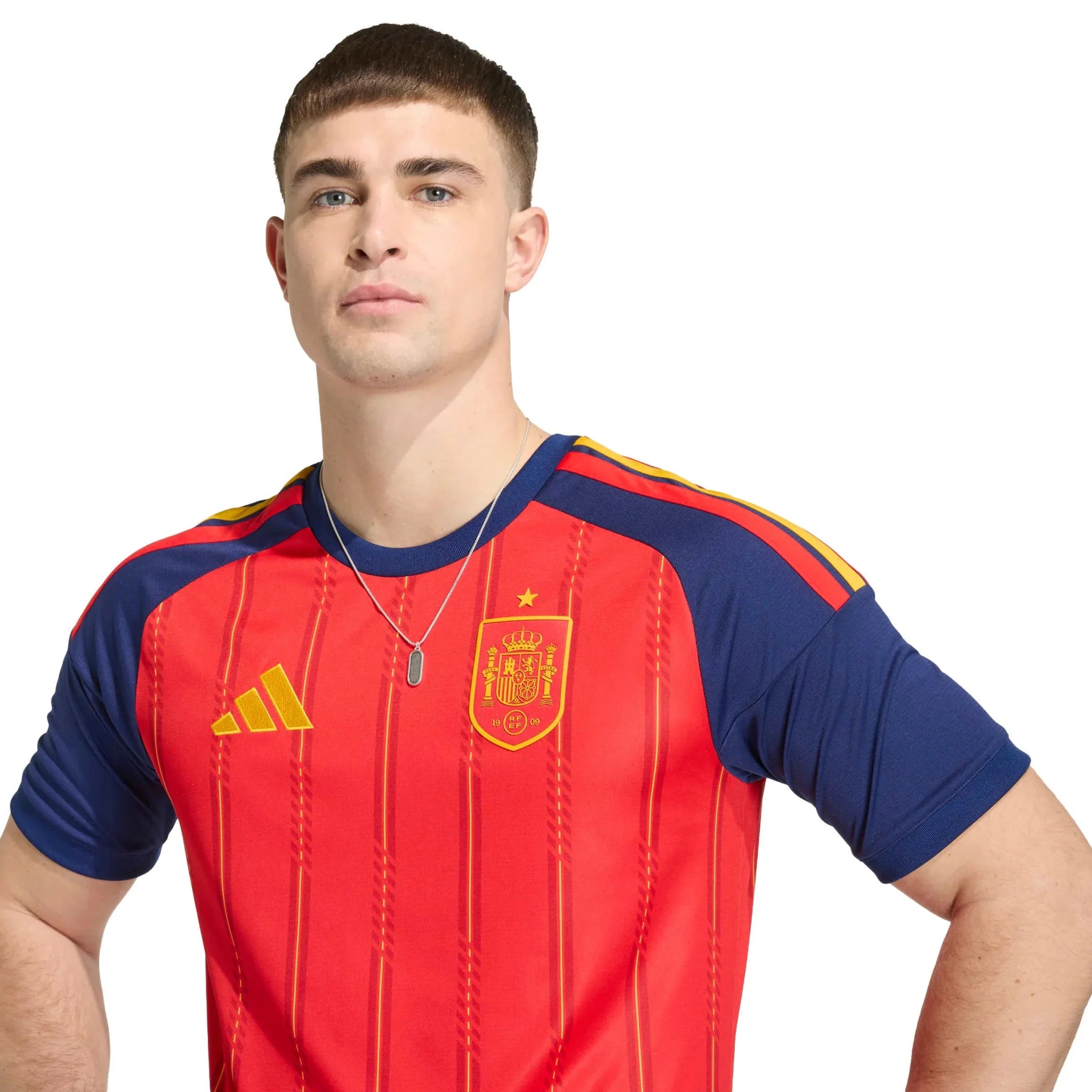 Spain 2026 Men's Stadium Home Soccer Jersey