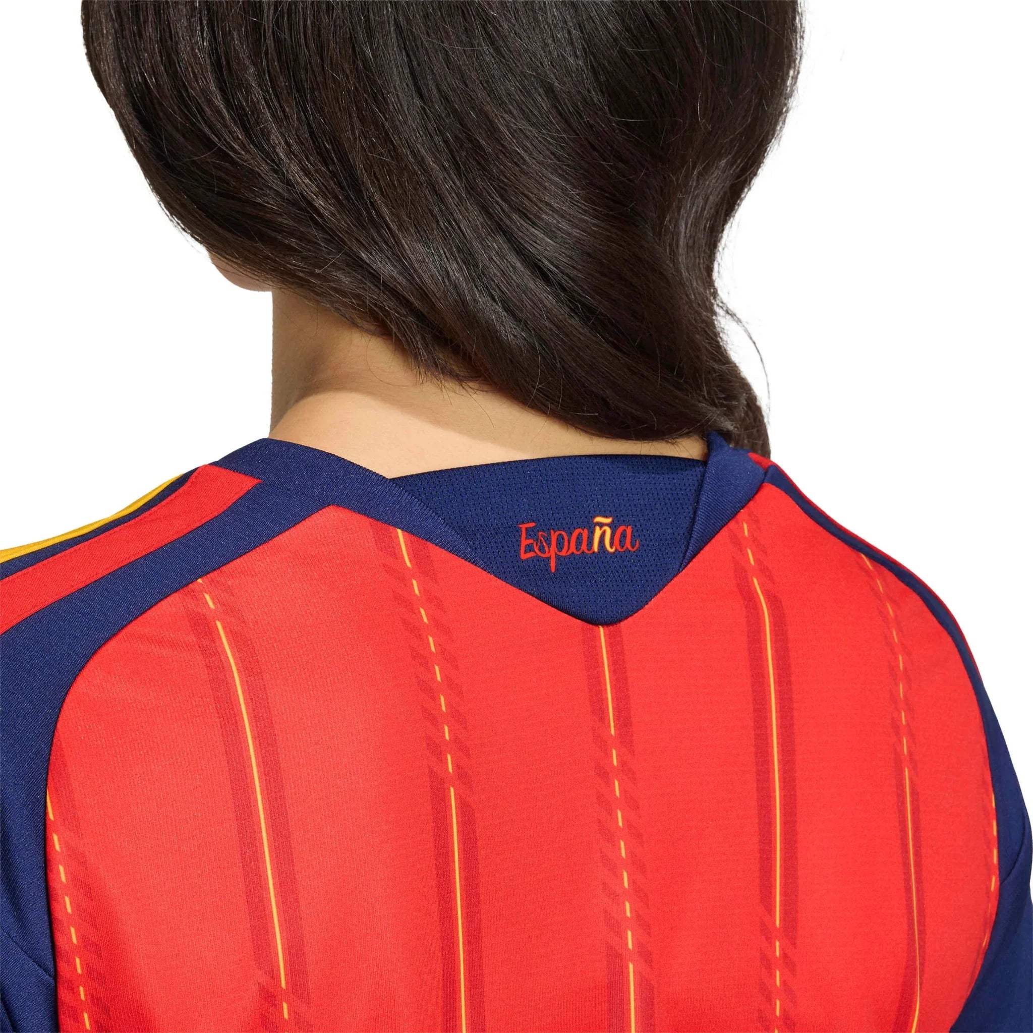 Spain 2026 Women's Stadium Home Cropped Soccer Jersey