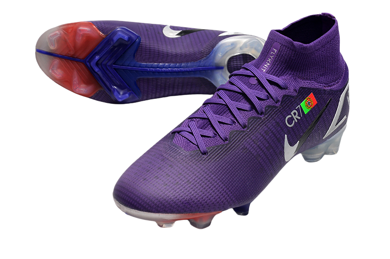 Cleats Mercurial Superfly 8 Elite FG Ronaldo CR7 Purple