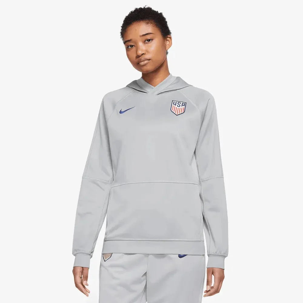 USA 2022-23 Women's Travel Hoodie - Grey
