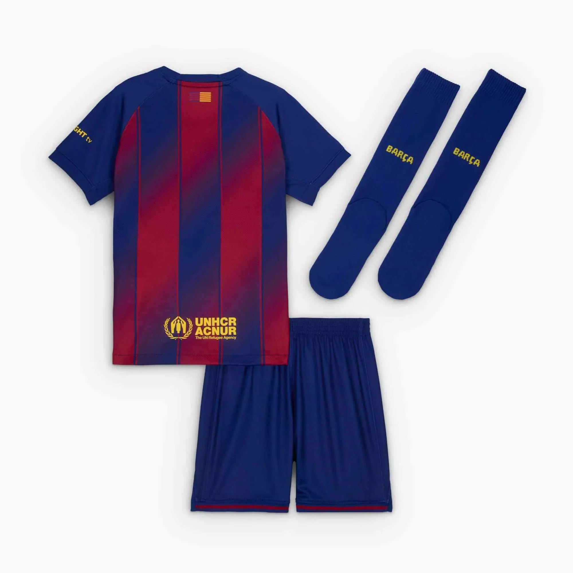 Barcelona 2025-26 Little Kids' Stadium Home Kit