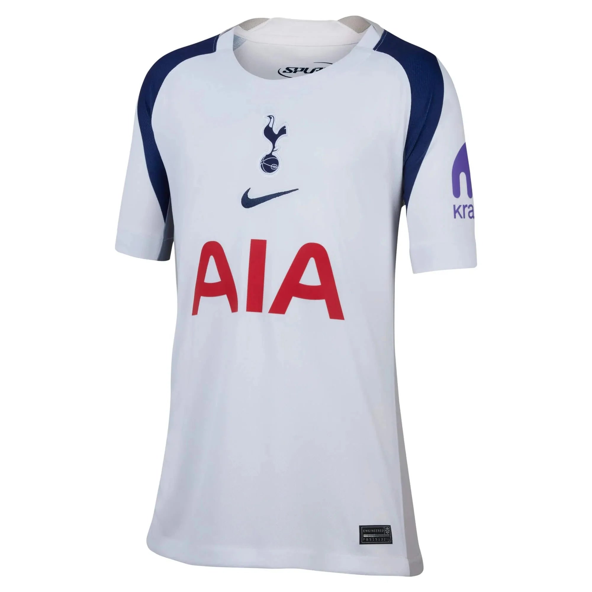 Tottenham 2025-26 Youth Stadium Home Soccer Jersey