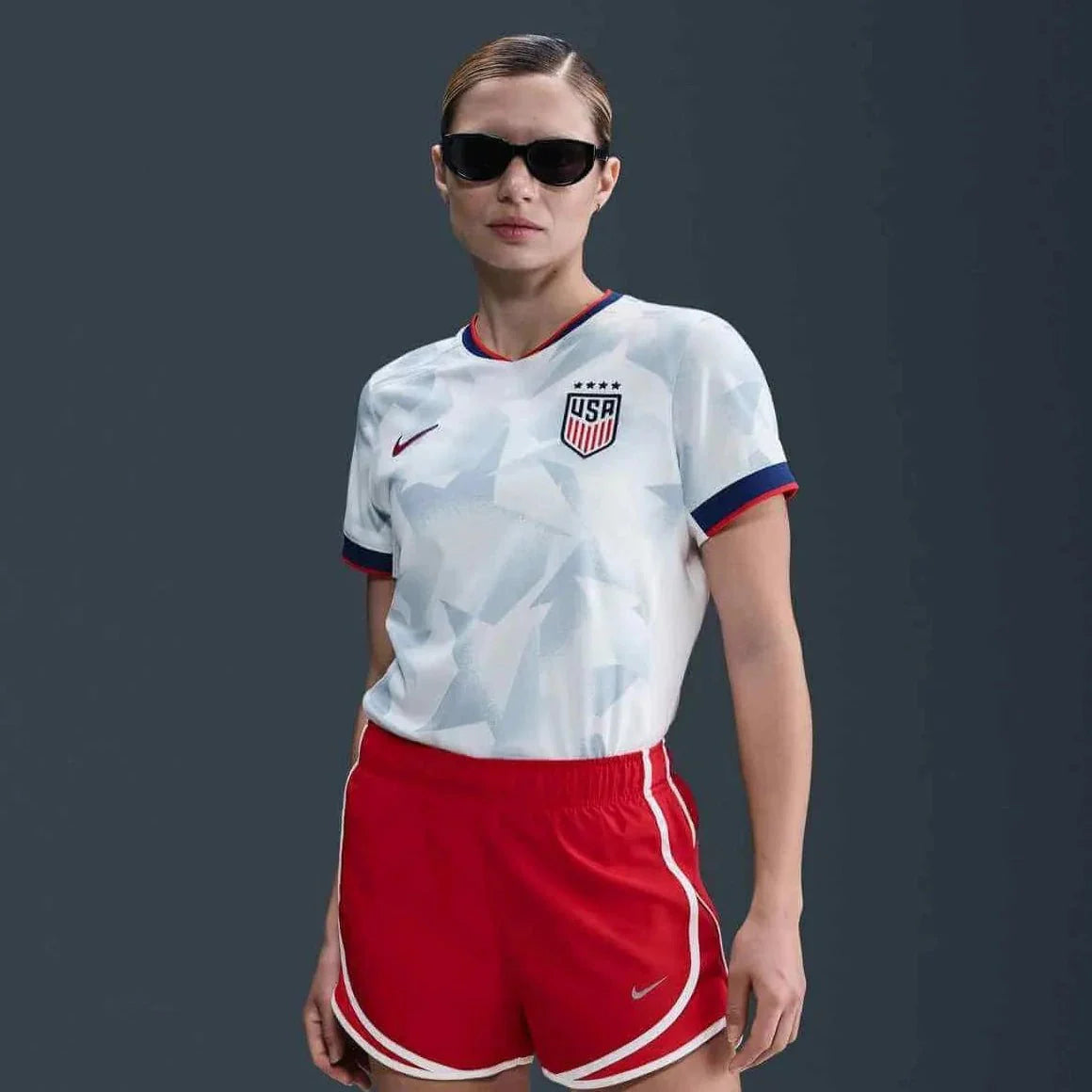 USA 2025 Women's 4-Star Stadium Home Soccer Jersey