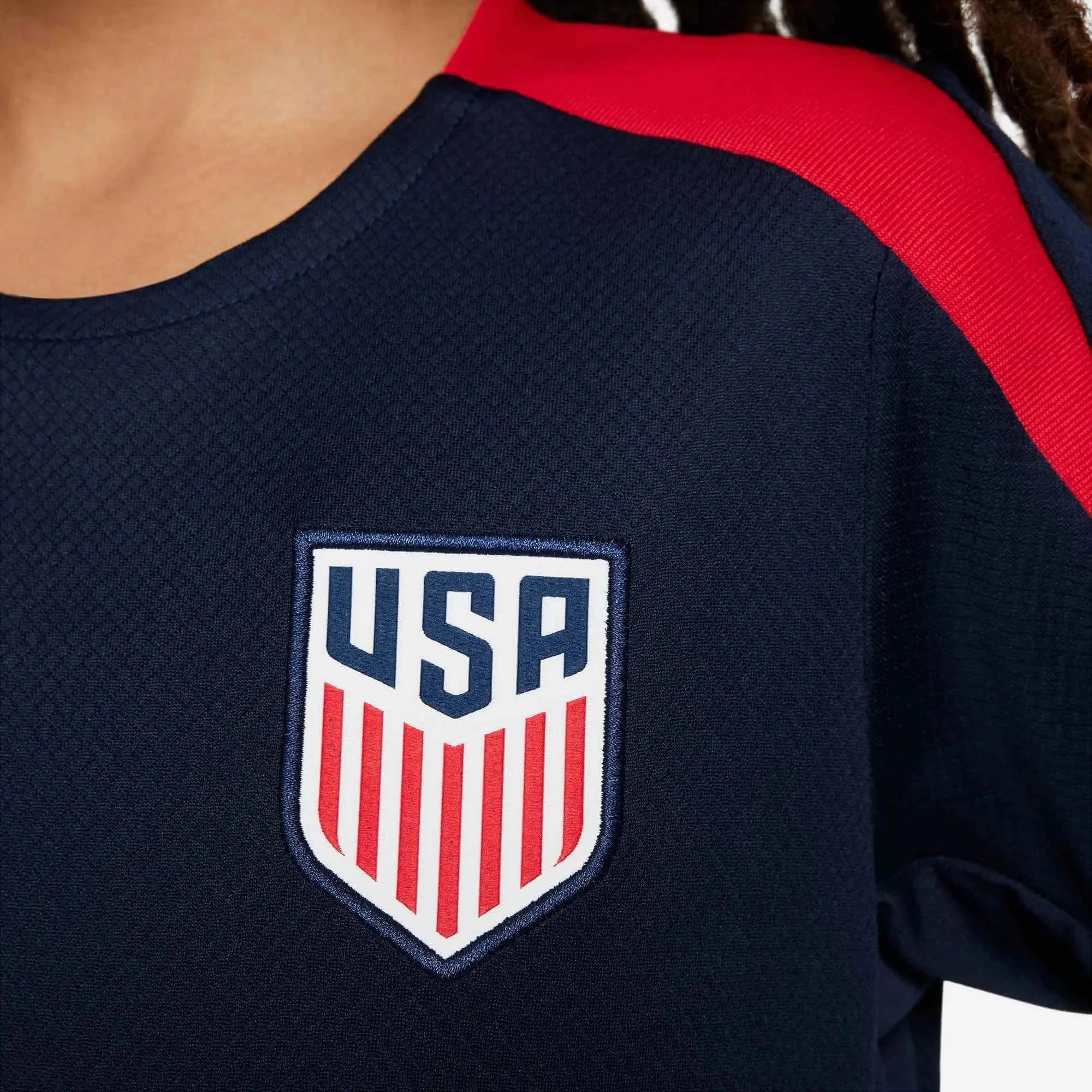 USA 2025 Youth Dri-Fit Short-Sleeve Knit Top