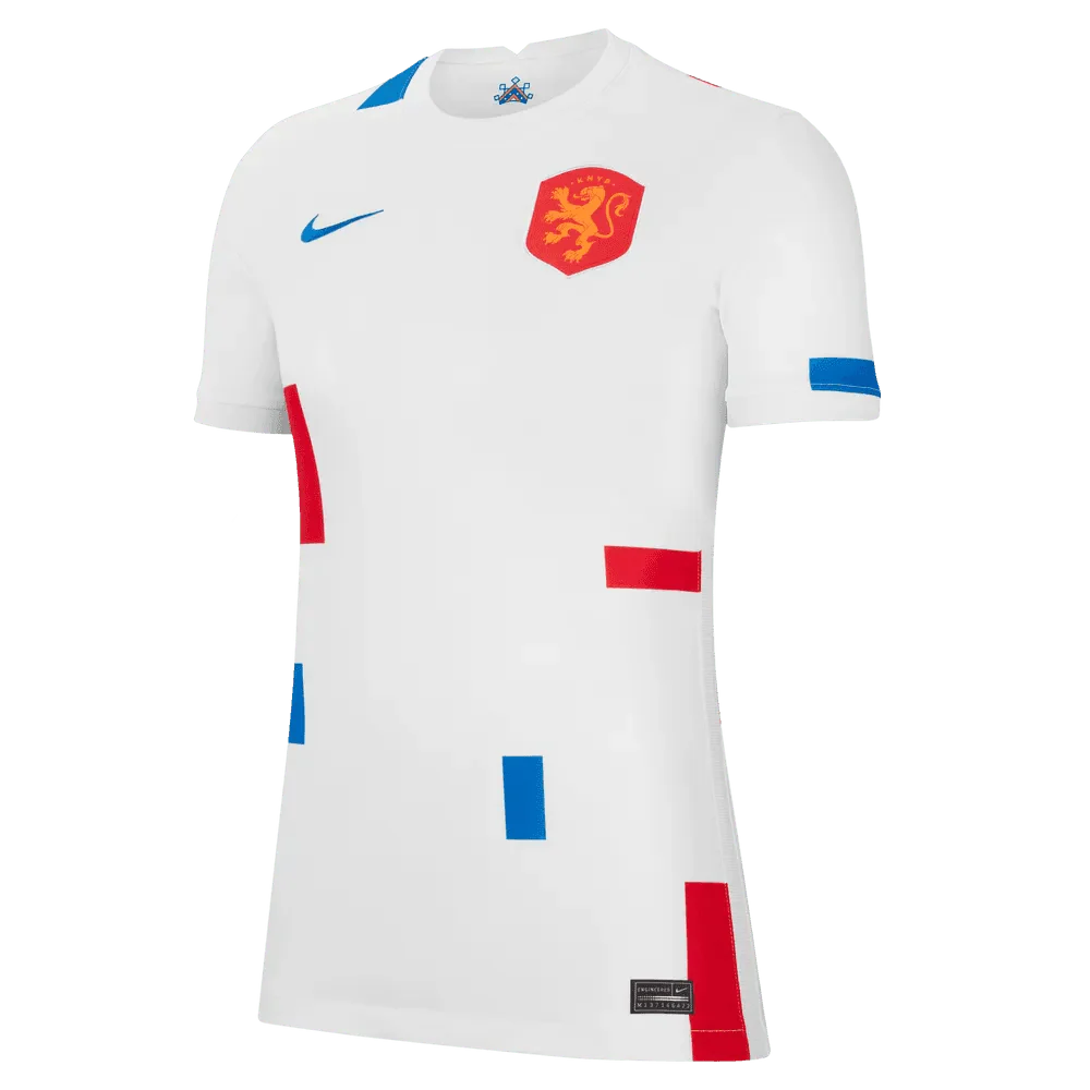 Netherlands Women's EC22 Away Jersey - White-Soar
