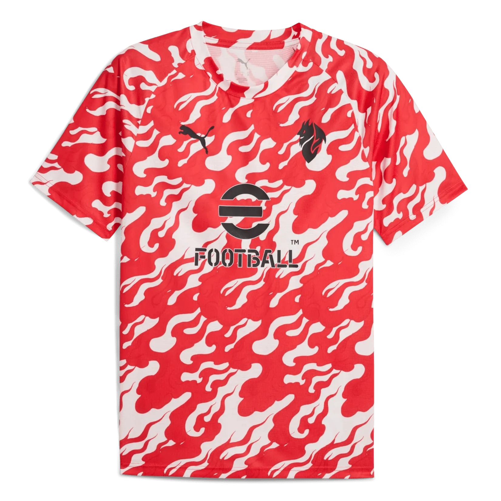 AC Milan 2025-26 Men's Pre-Match Soccer Jersey