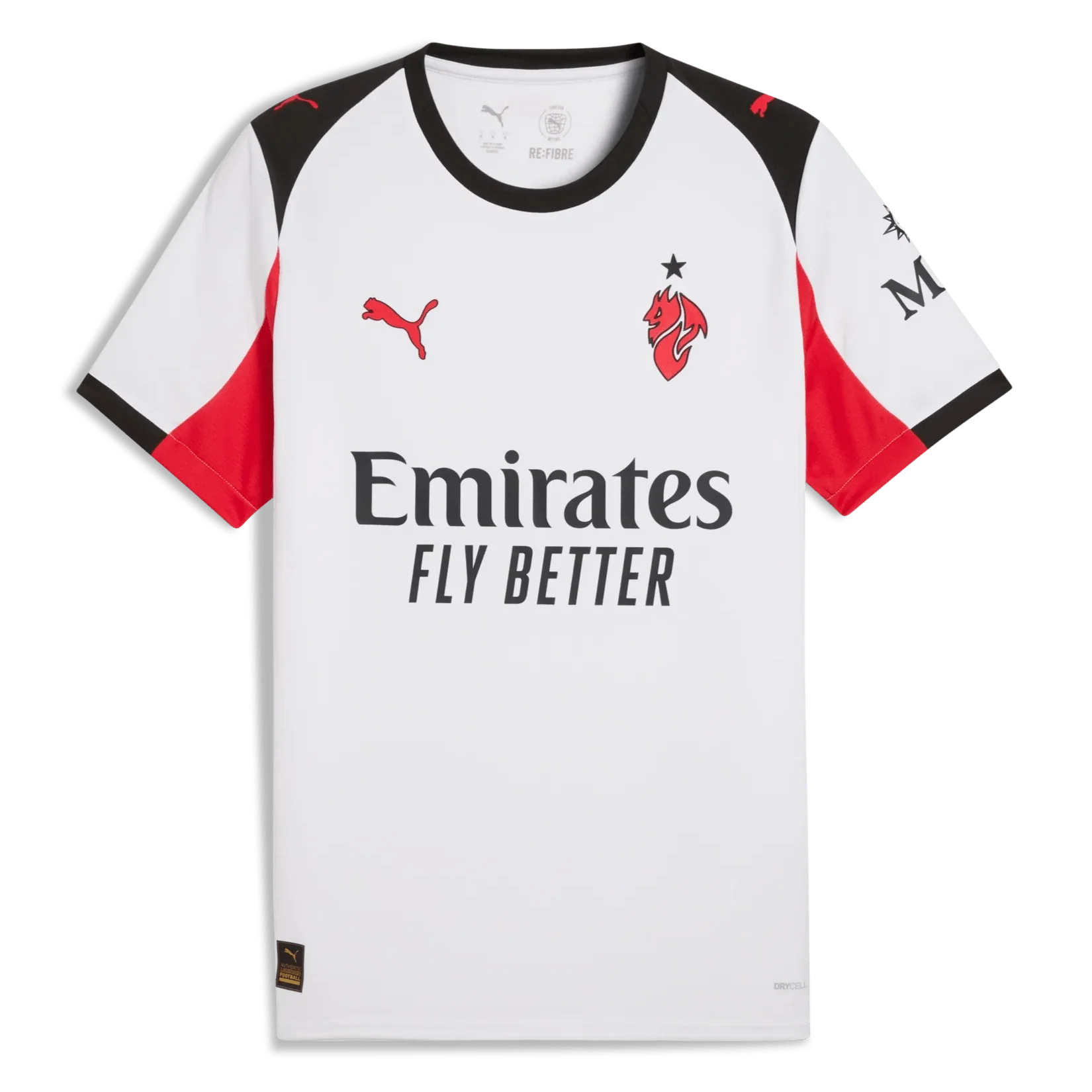 AC Milan 2025-26 Men's Stadium Away Soccer Jersey