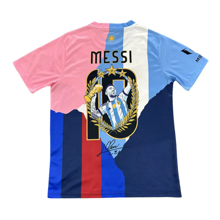 Lionel Messi Limited Edition All Club Mix Jersey