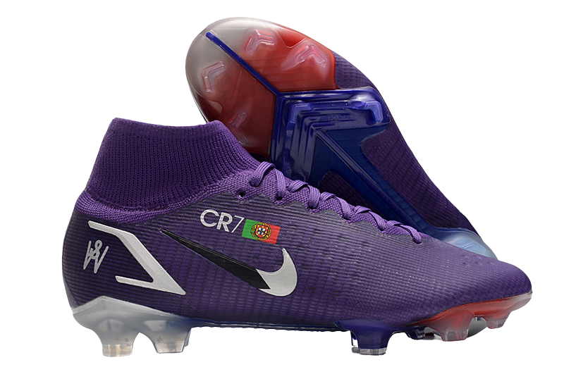 Cleats Mercurial Superfly 8 Elite FG Ronaldo CR7 Purple