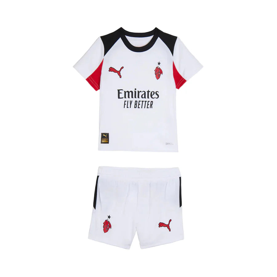 AC Milan Away Kids  kit 2025/26