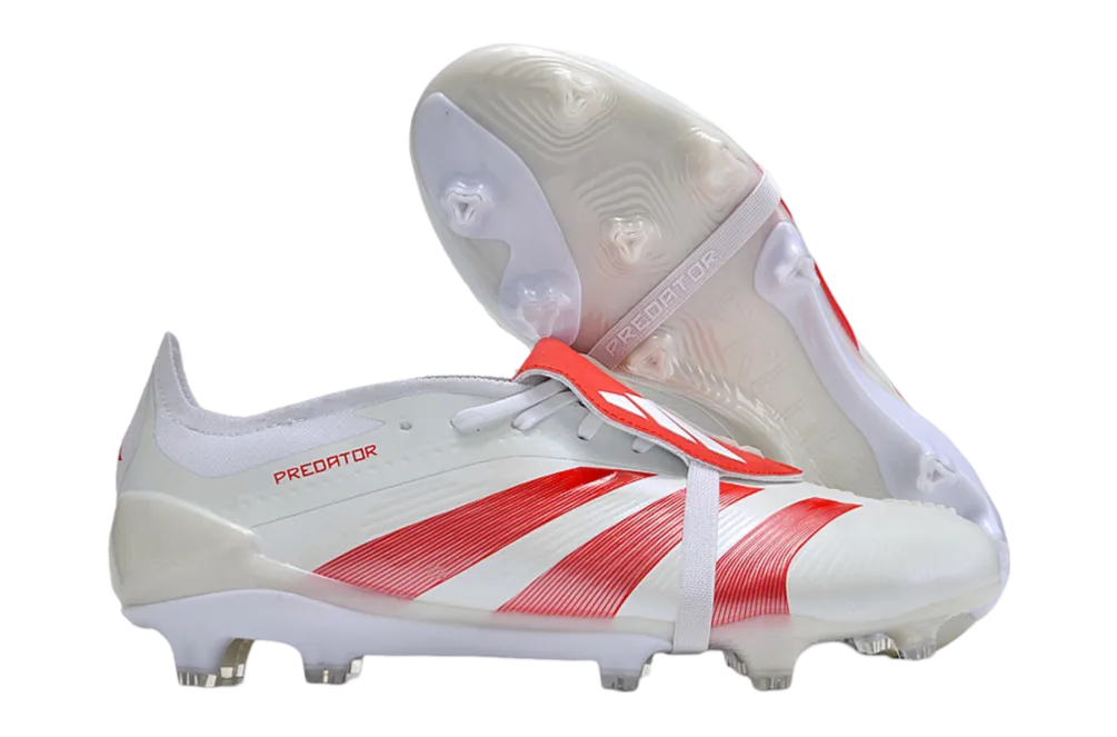 Predator Elite Tongue - Red & White