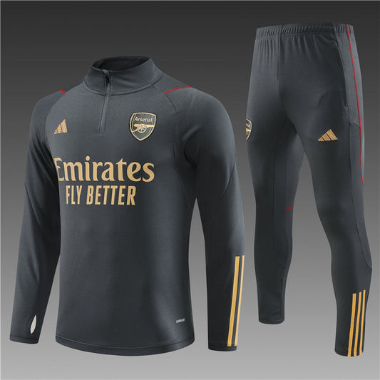 Arsenal Grey Tracksuit full set with jacket and pants