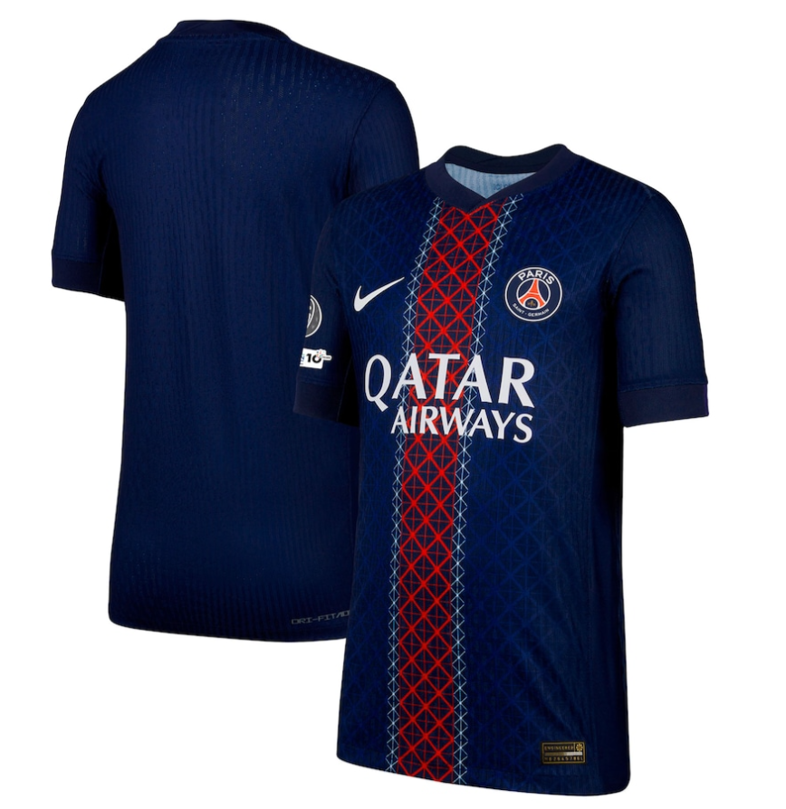 PSG Home Player Version Jersey 2025/26