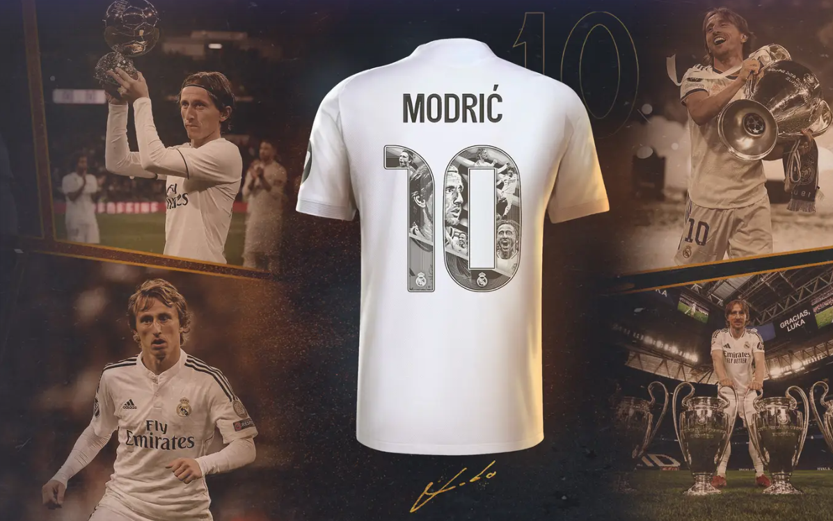 Real Madrid Home MODRIC 10 Jersey 2025/26