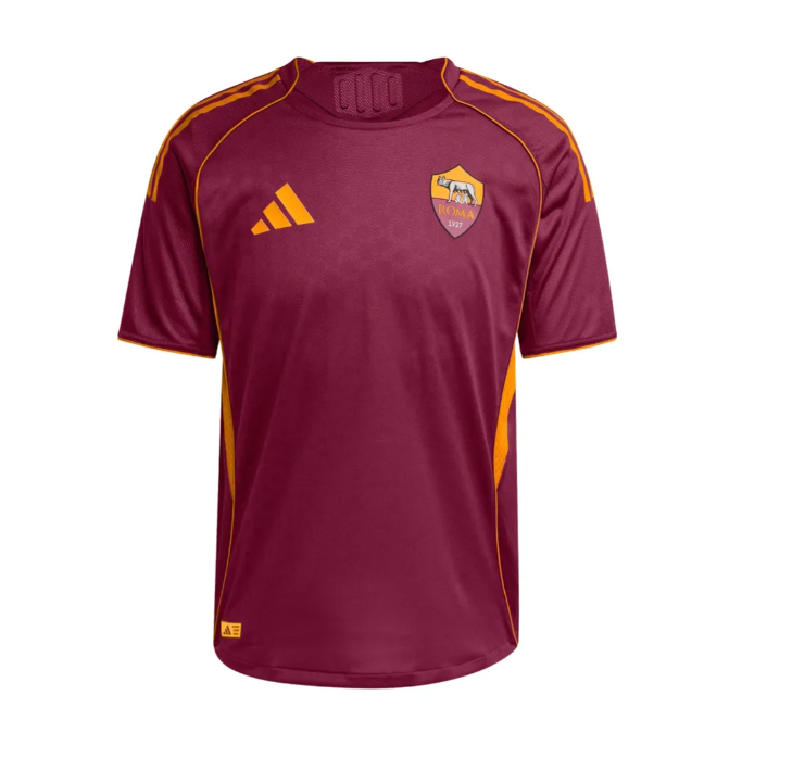 Roma Home Player Version Jersey 2025/26