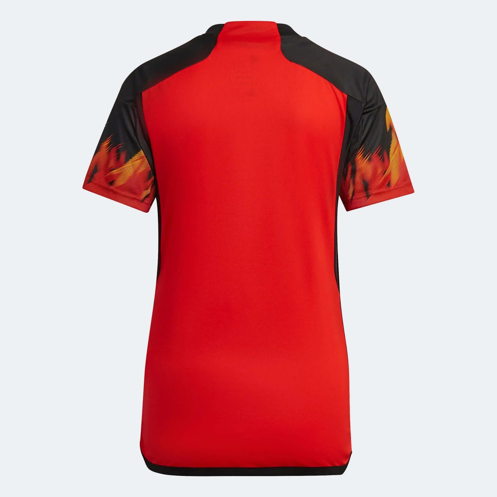 Belgium 2022-23 Women's Home Jersey - Red-Black