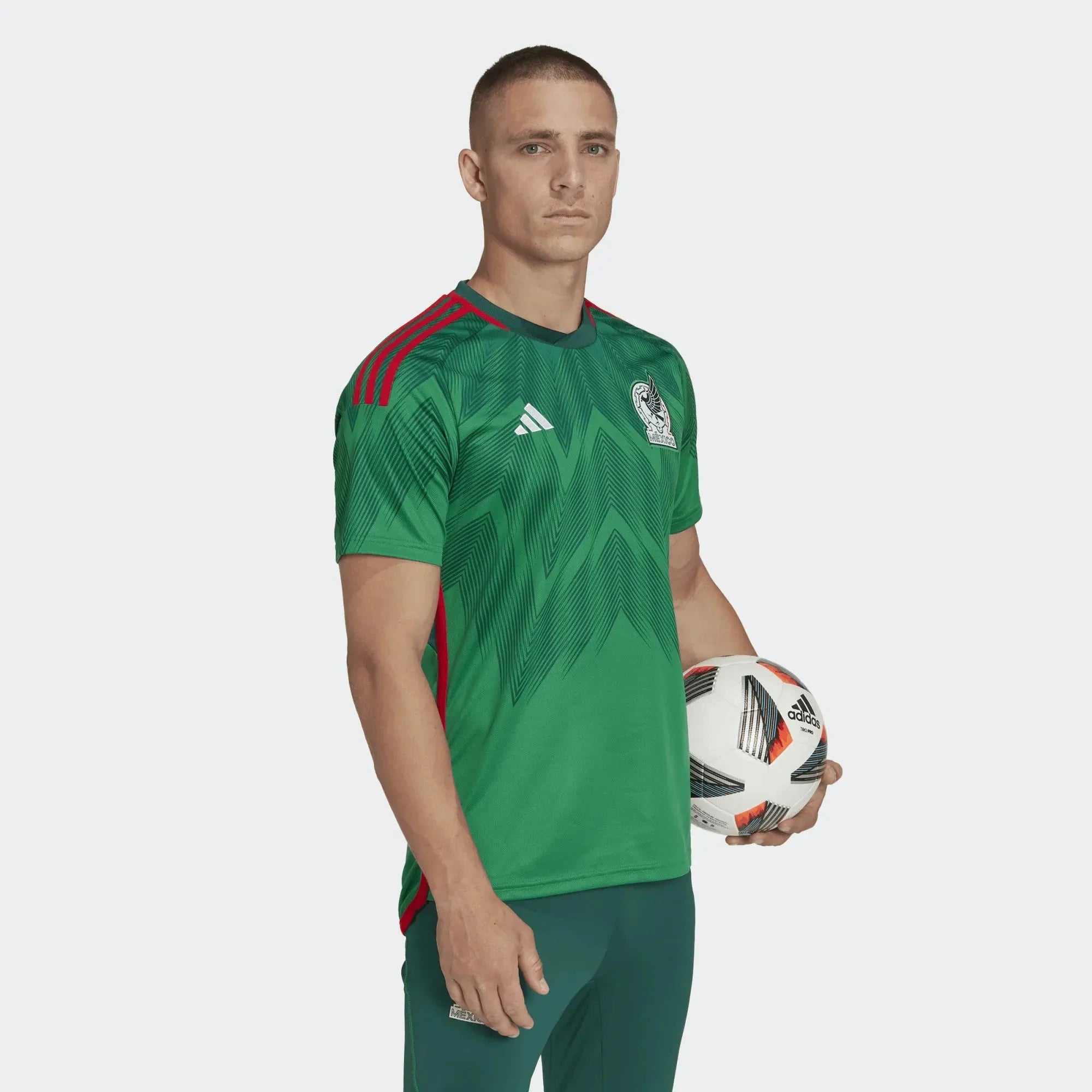 Mexico 2022-23 Home Jersey - Green-Red