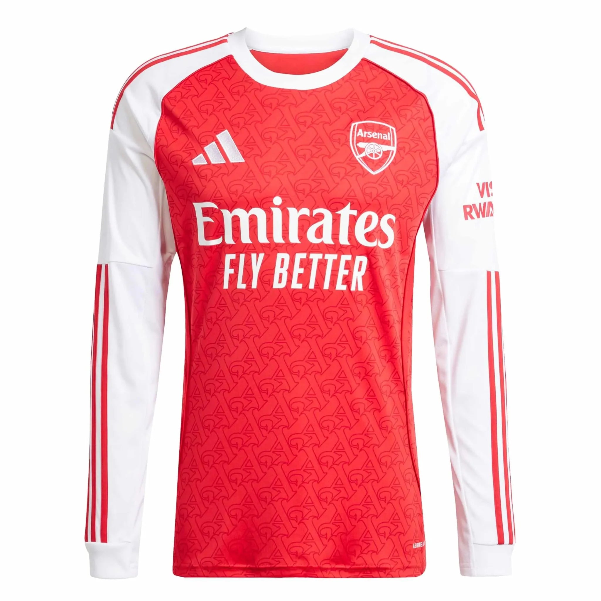 Arsenal 2025-26 Men's Stadium Home Long-Sleeve Soccer Jersey
