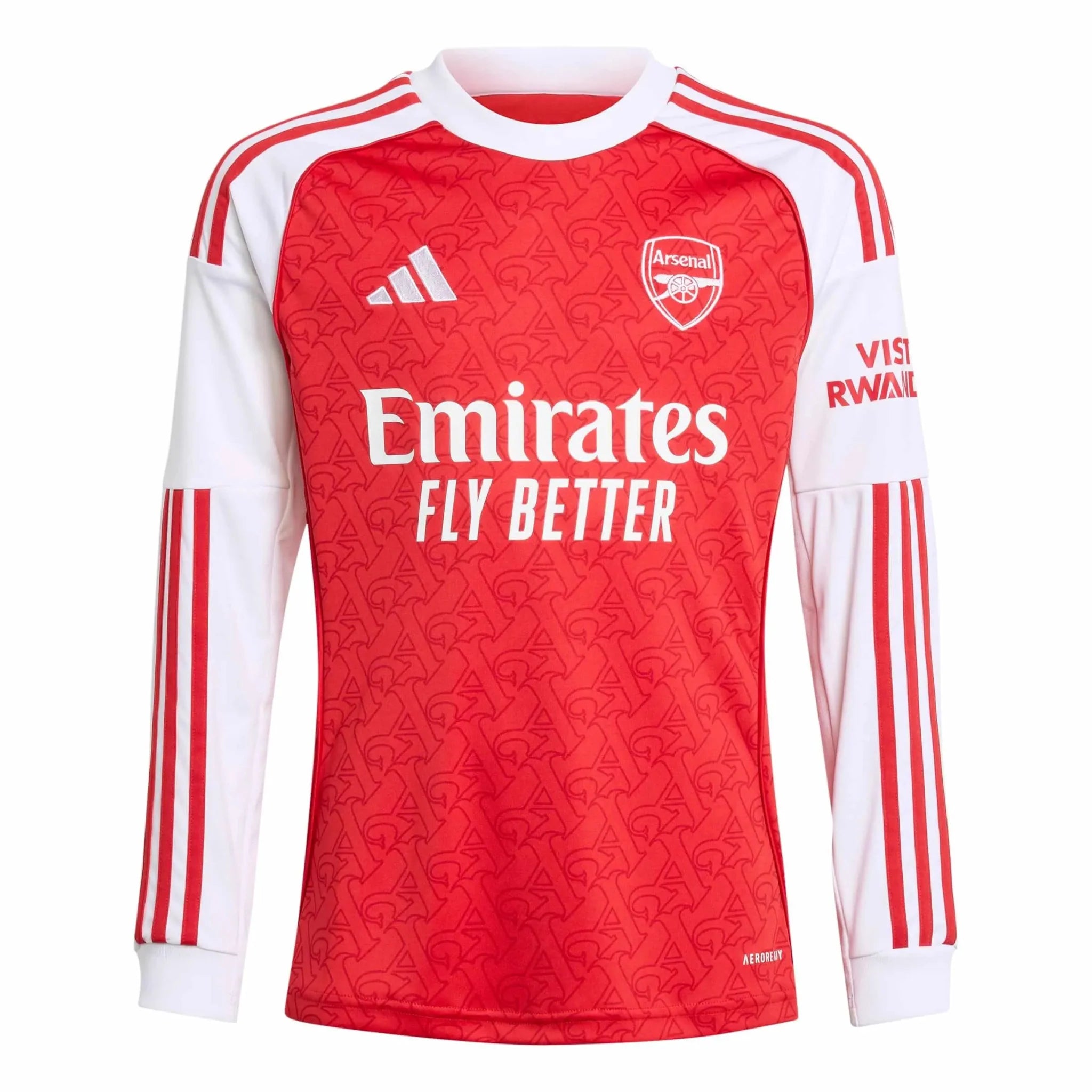 Arsenal 2025-26 Youth Stadium Home Long-Sleeve Soccer Jersey