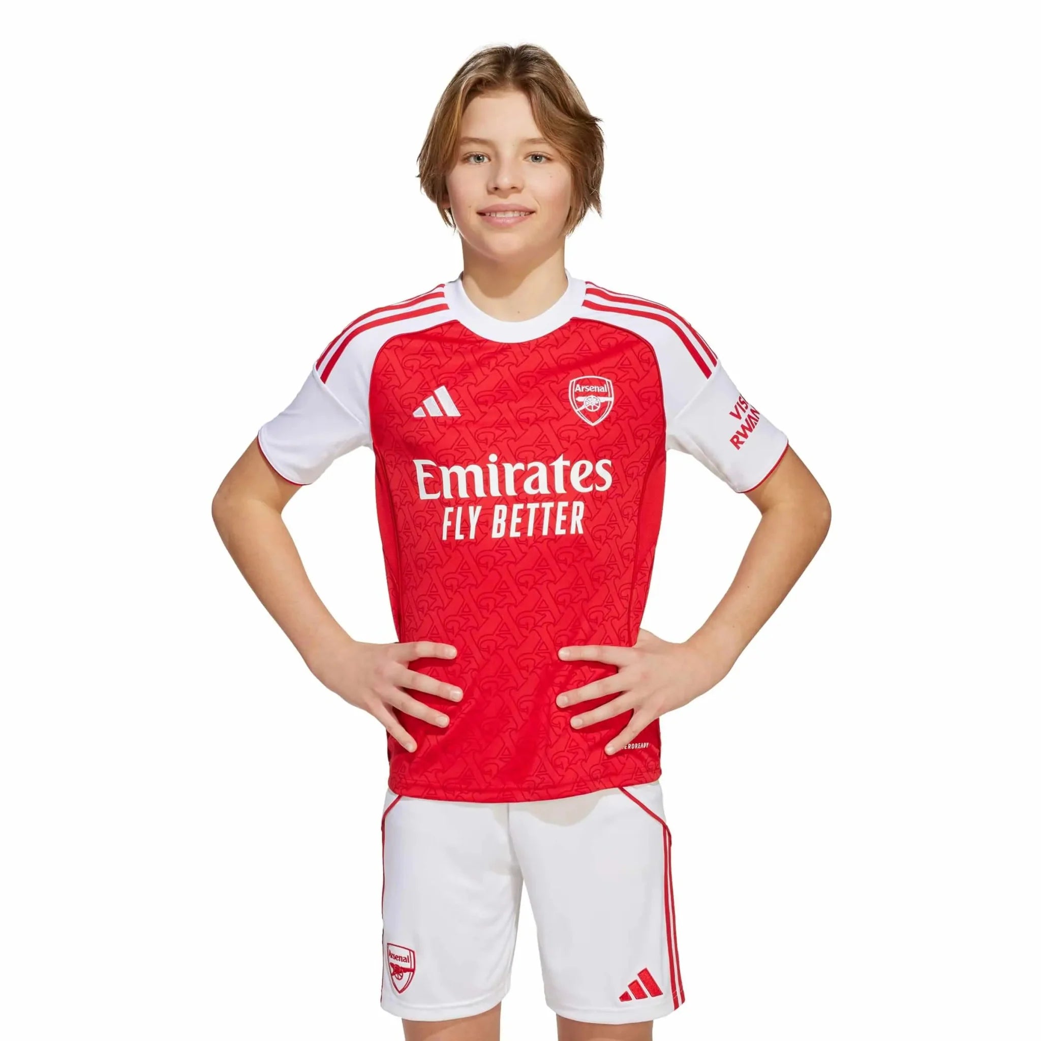 Arsenal 2025-26 Youth Stadium Home Soccer Jersey