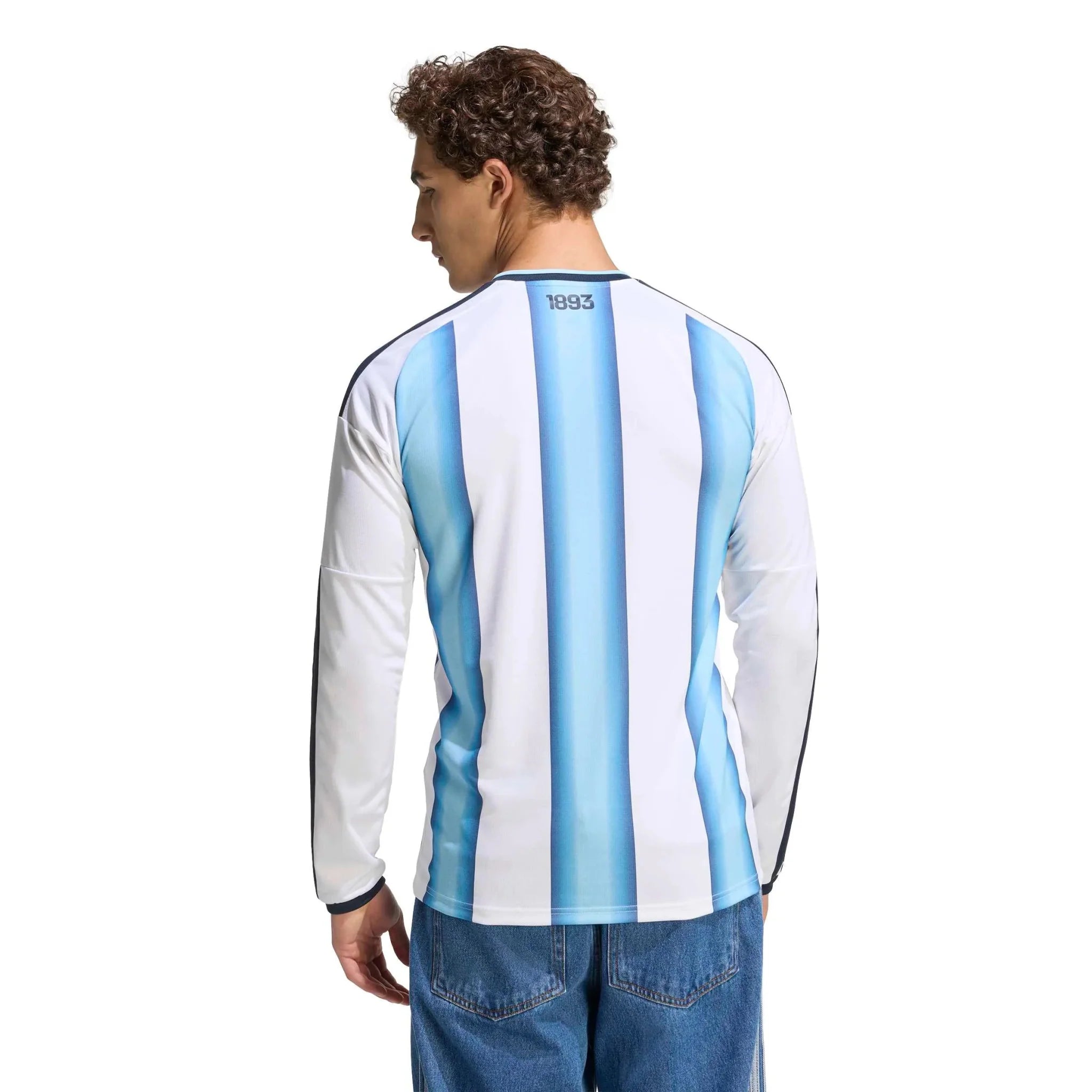 Argentina 2026 Men's Stadium Home Long-Sleeve Soccer Jersey