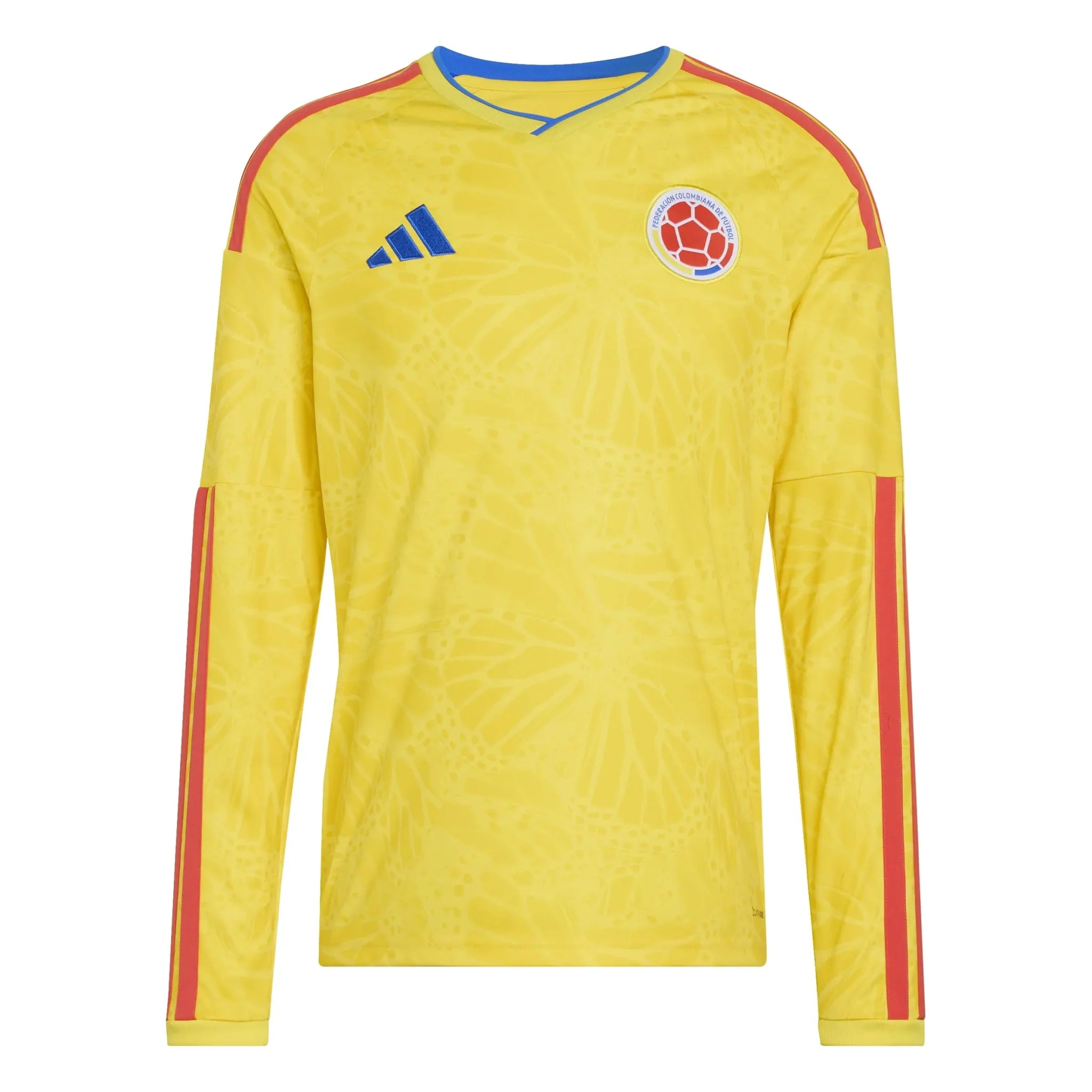 Colombia 2026 Men's Stadium Home Long-Sleeve Soccer Jersey