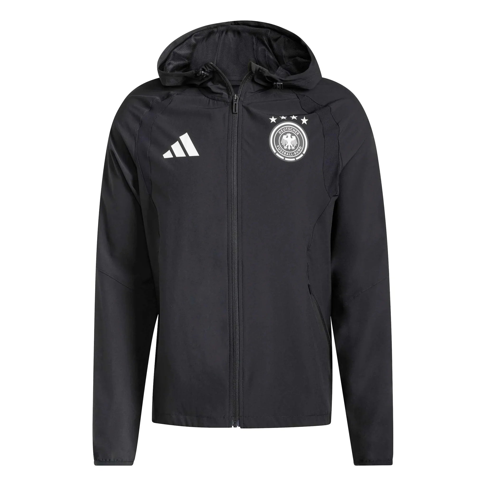 Germany 2026 Men's Tiro Travel Full Zip Windbreaker
