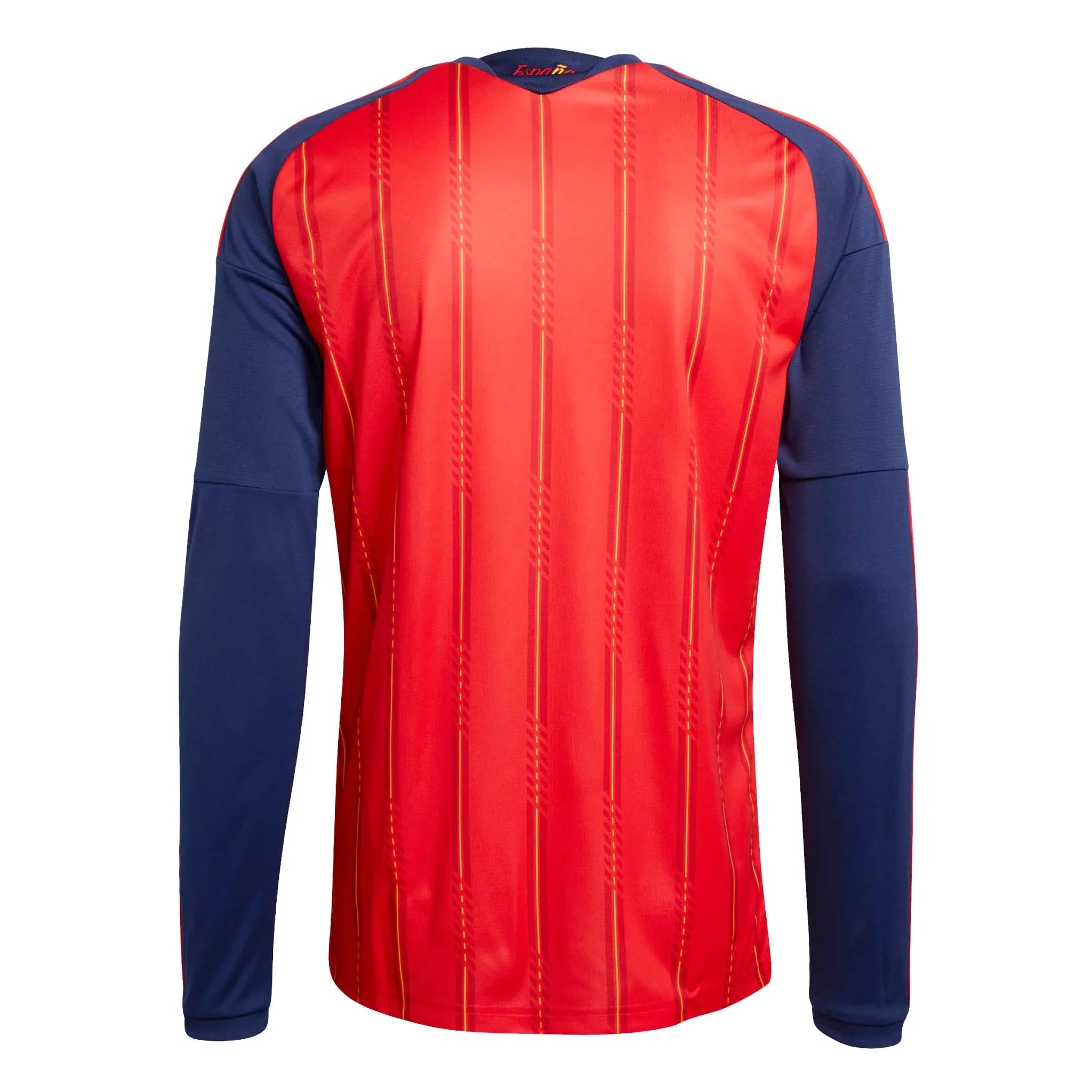 Spain 2026 Men's Stadium Home Long-Sleeve Soccer Jersey