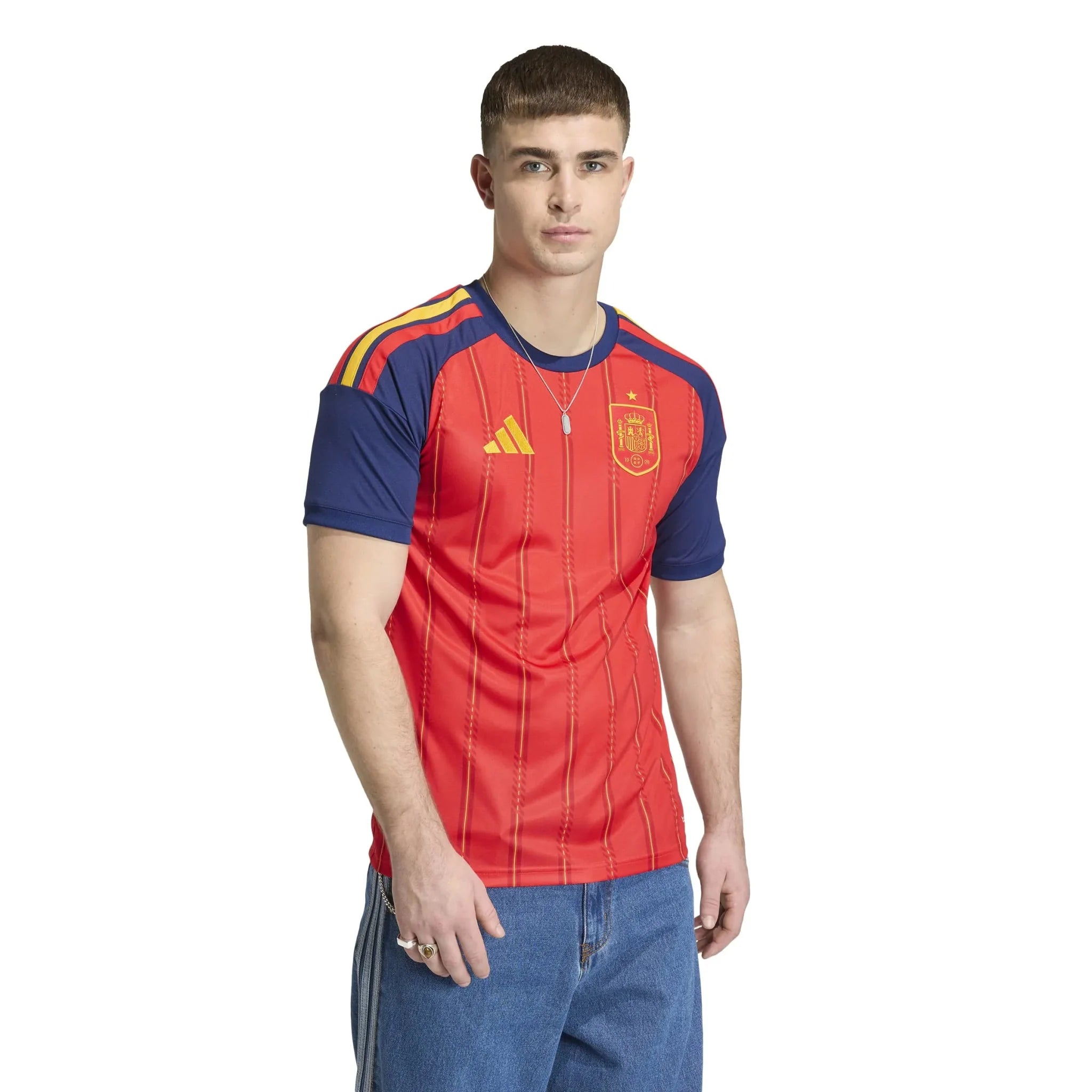 Spain 2026 Men's Stadium Home Soccer Jersey