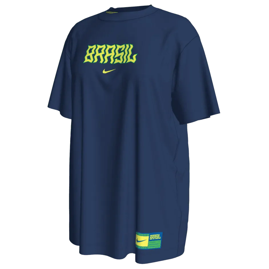 Brazil 2022-23 Women's Swoosh Tee