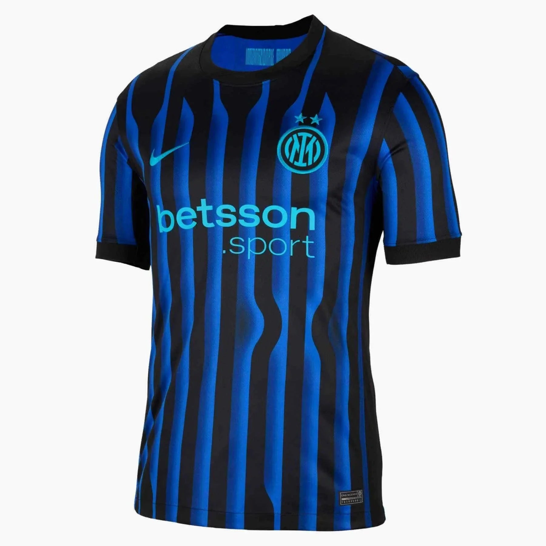 Inter Milan 2025-26 Men's Stadium Home Soccer Jersey