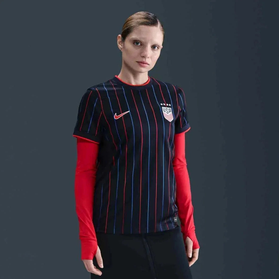USA 2025 Women's 4-Star Stadium Away Soccer Jersey