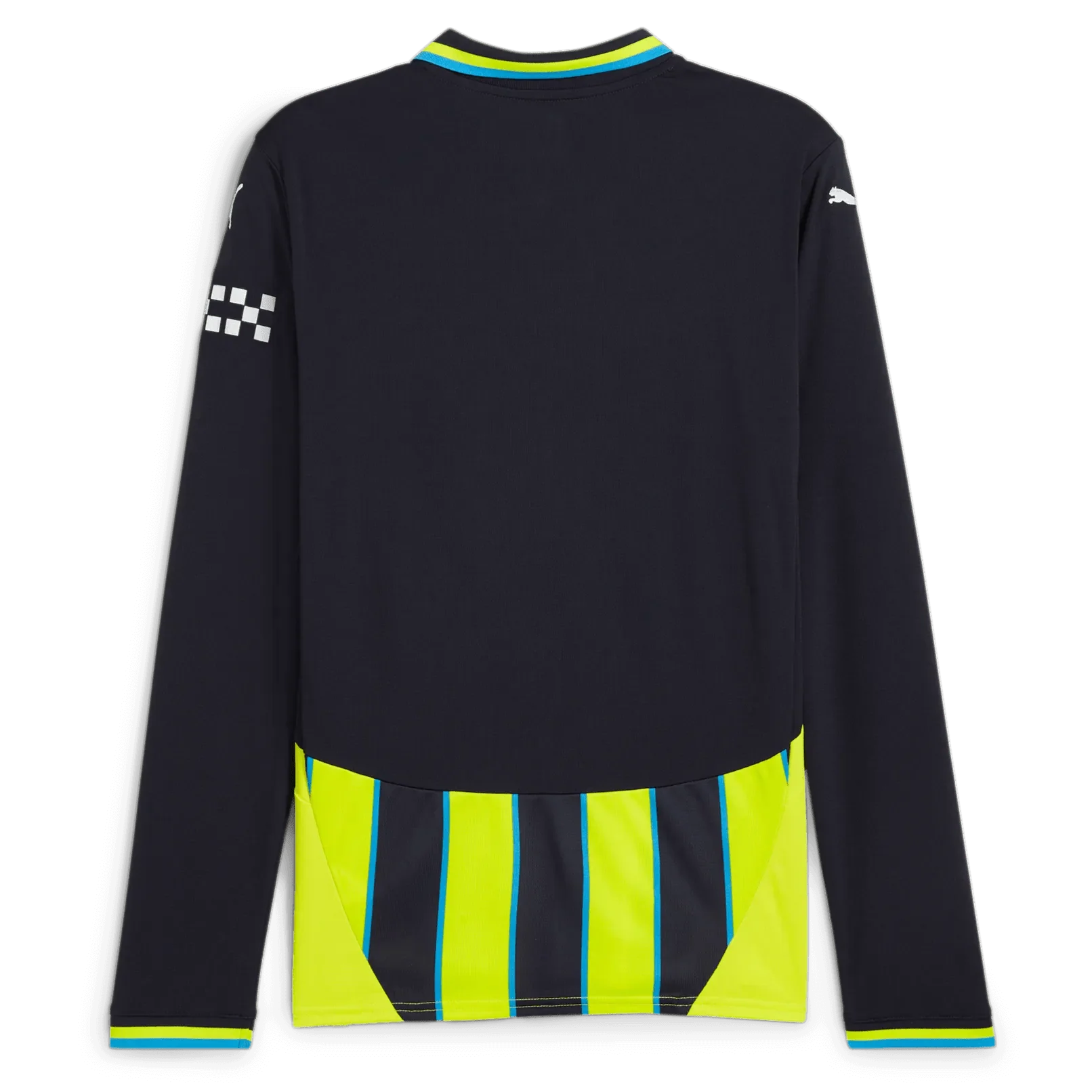 Manchester City 2024-25 Men's Long-Sleeve Stadium Away Jersey