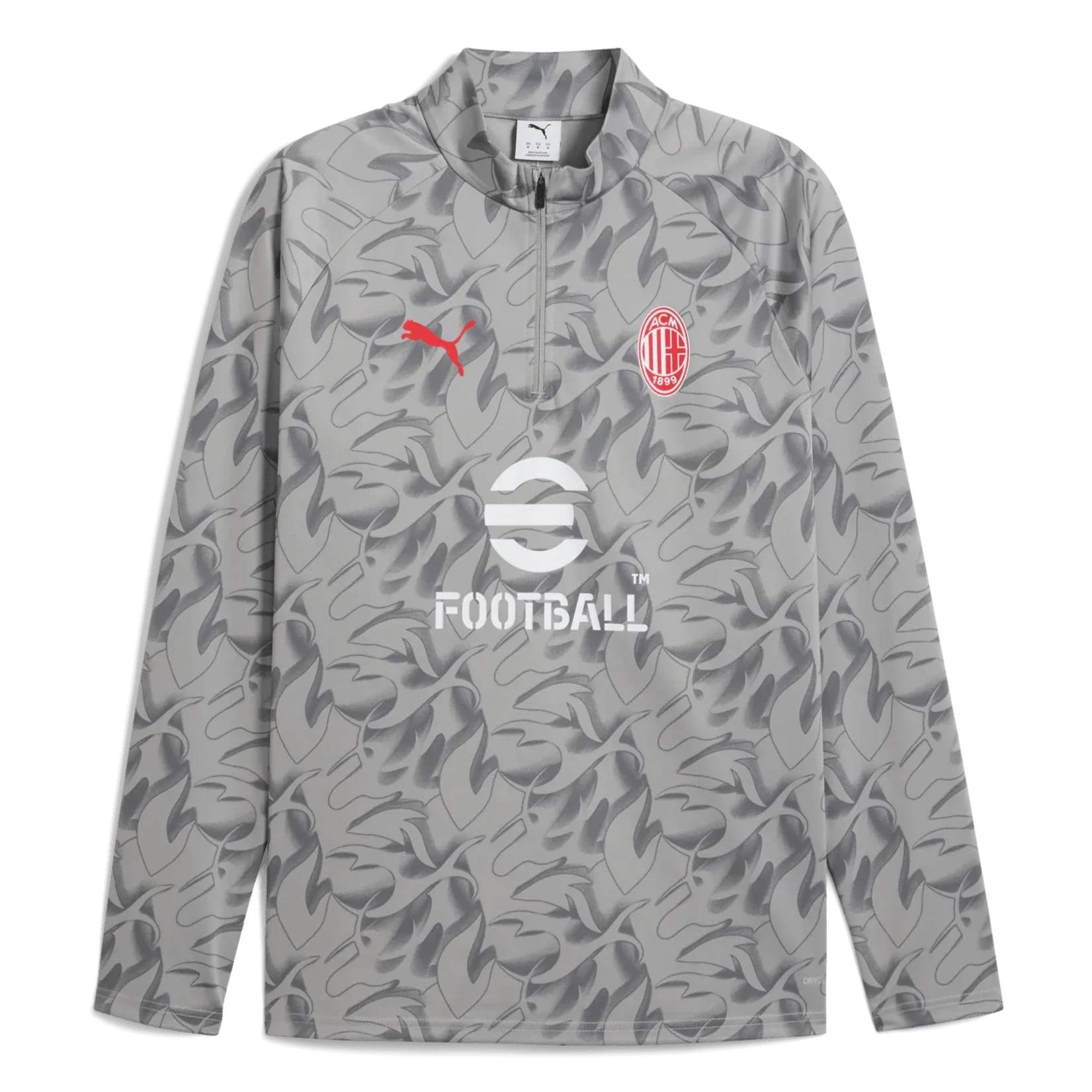 AC Milan 2025-26 Men's 1/4 Zip Training Top