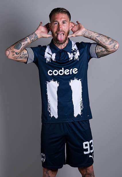 Rayados Monterrey Home CWC with ( RAMOS 93) Jersey 25/26